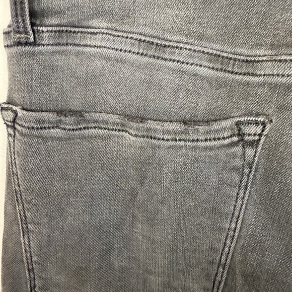 Frame Women's Ali High Rise Cigarette Dark Wash Denim Jeans Gray Made In USA 27 - Picture 6 of 8